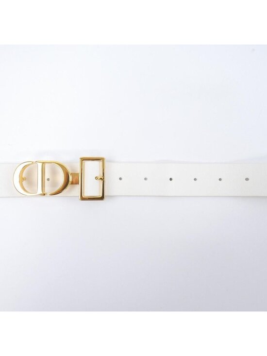 Dior Belt White
